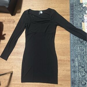 H&M Black Ribbed Top